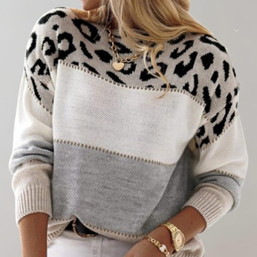 VELORA LEOPARD LUXE SWEATER - Image 4