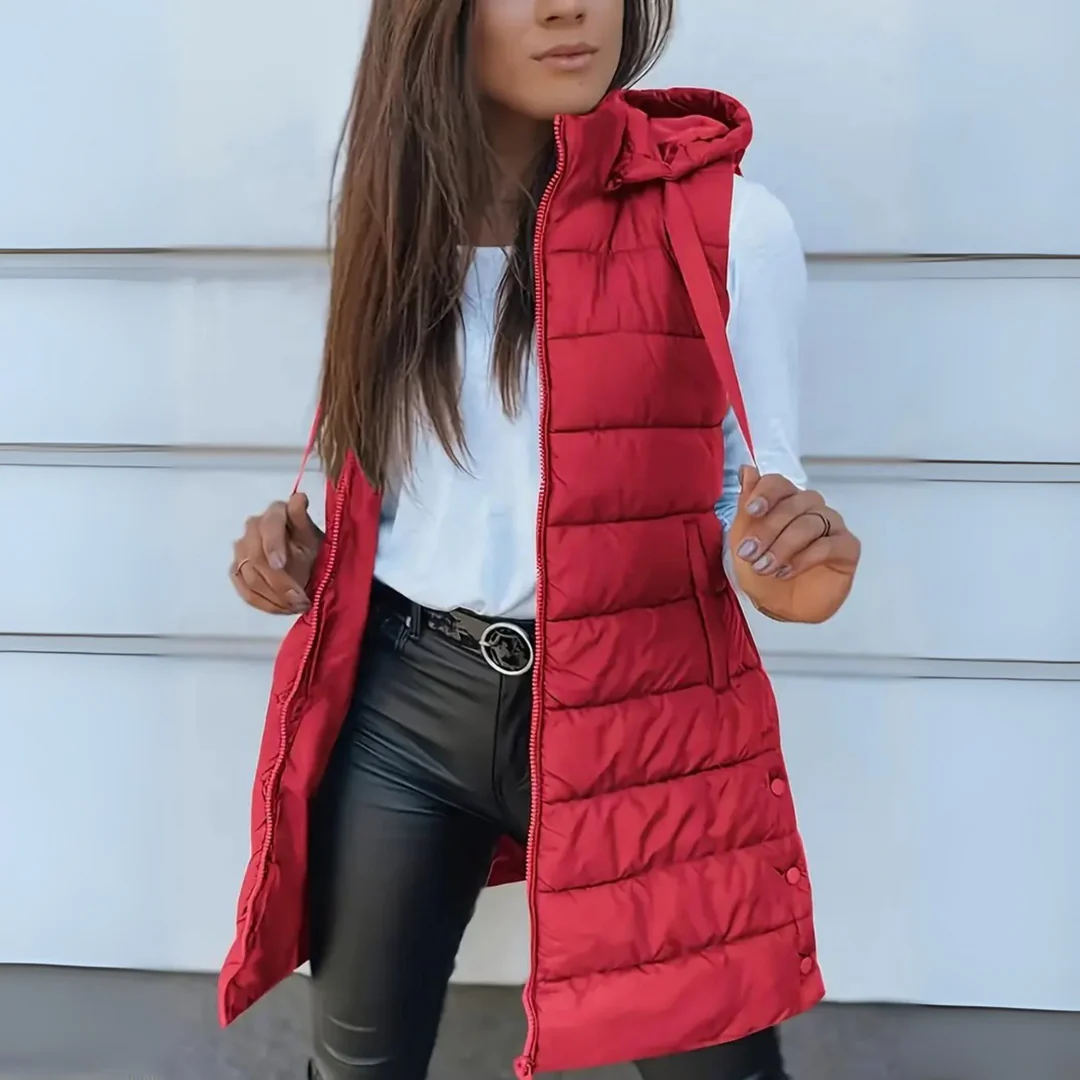ZYRIC LONG PUFFER VEST - Image 8